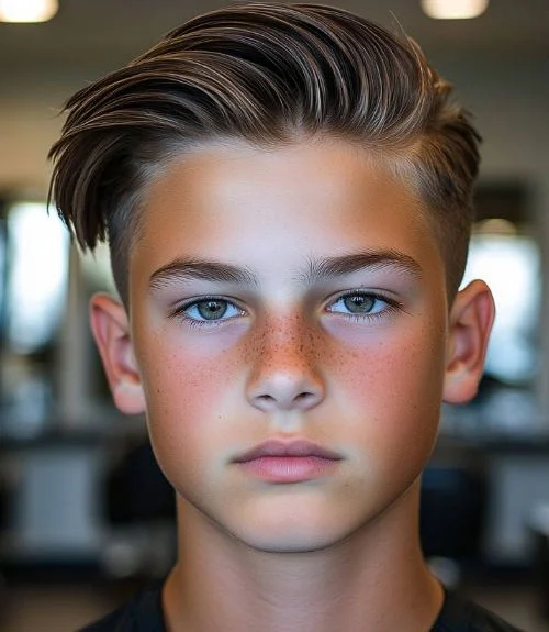 Long Side Swept Style with Tapered Sides