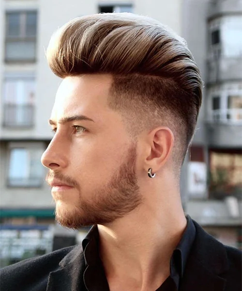 Low Taper Faded Undercut