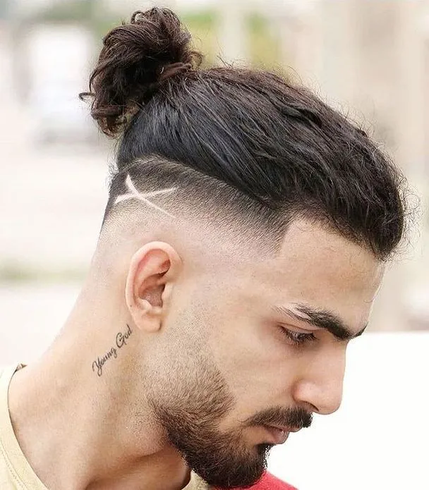Man Bun with Undercut