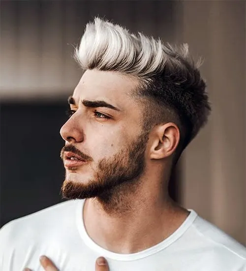 Spiked Front with Short Sides