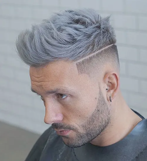 Textured Brush Up with Skin Fade