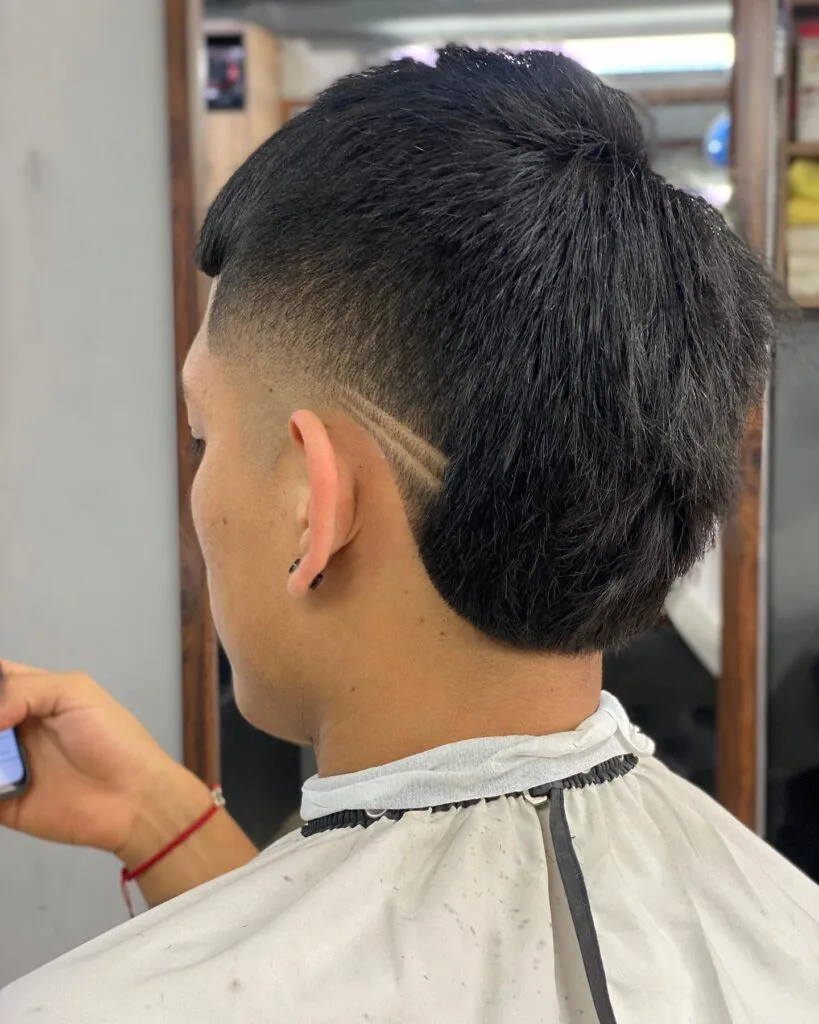 The Bold Declaration: A Burst Fade Haircut Statement