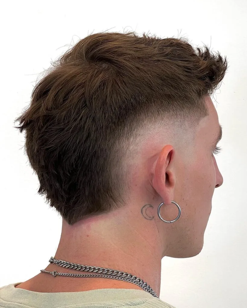 The Classic Surge: Burst Fade Haircut