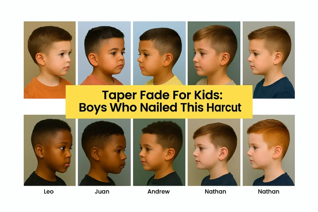 Kids Taper Fade Haircuts