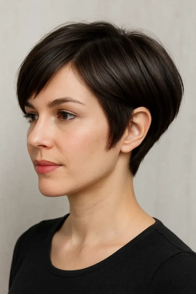 Short Tapered Bob