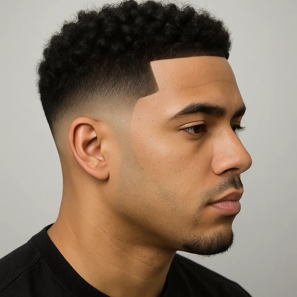 taper fade with line up